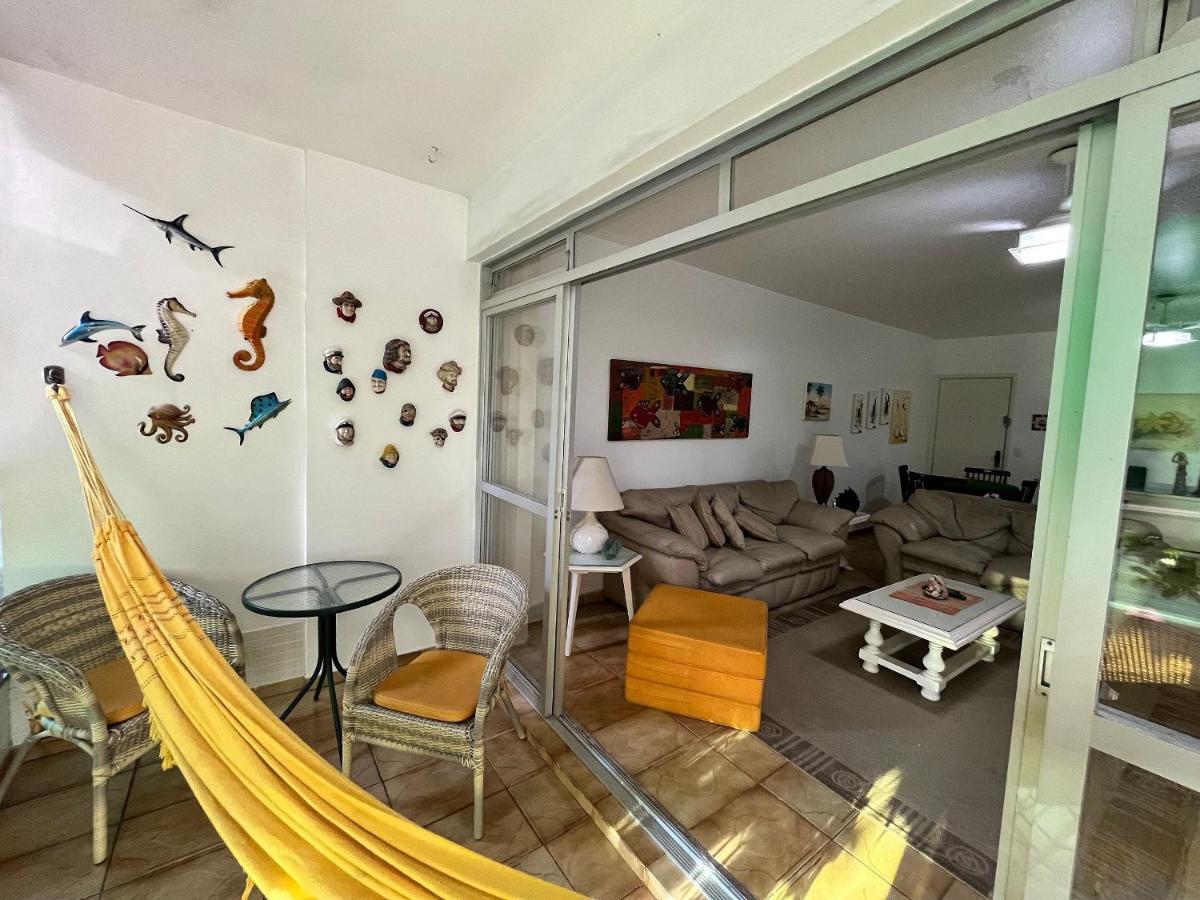 Super Aconchegante E Espacoso - Sacada Ampla E Perto Da Praia - Super Confortavel - Ap. 13 - Ed. Maison Du Parc Guarujá Eksteriør billede
