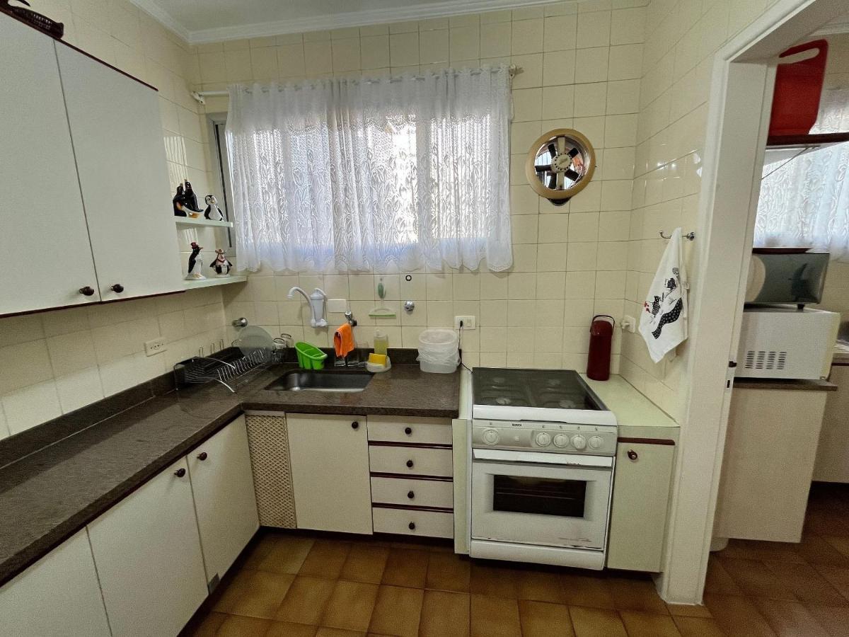 Super Aconchegante E Espacoso - Sacada Ampla E Perto Da Praia - Super Confortavel - Ap. 13 - Ed. Maison Du Parc Guarujá Eksteriør billede