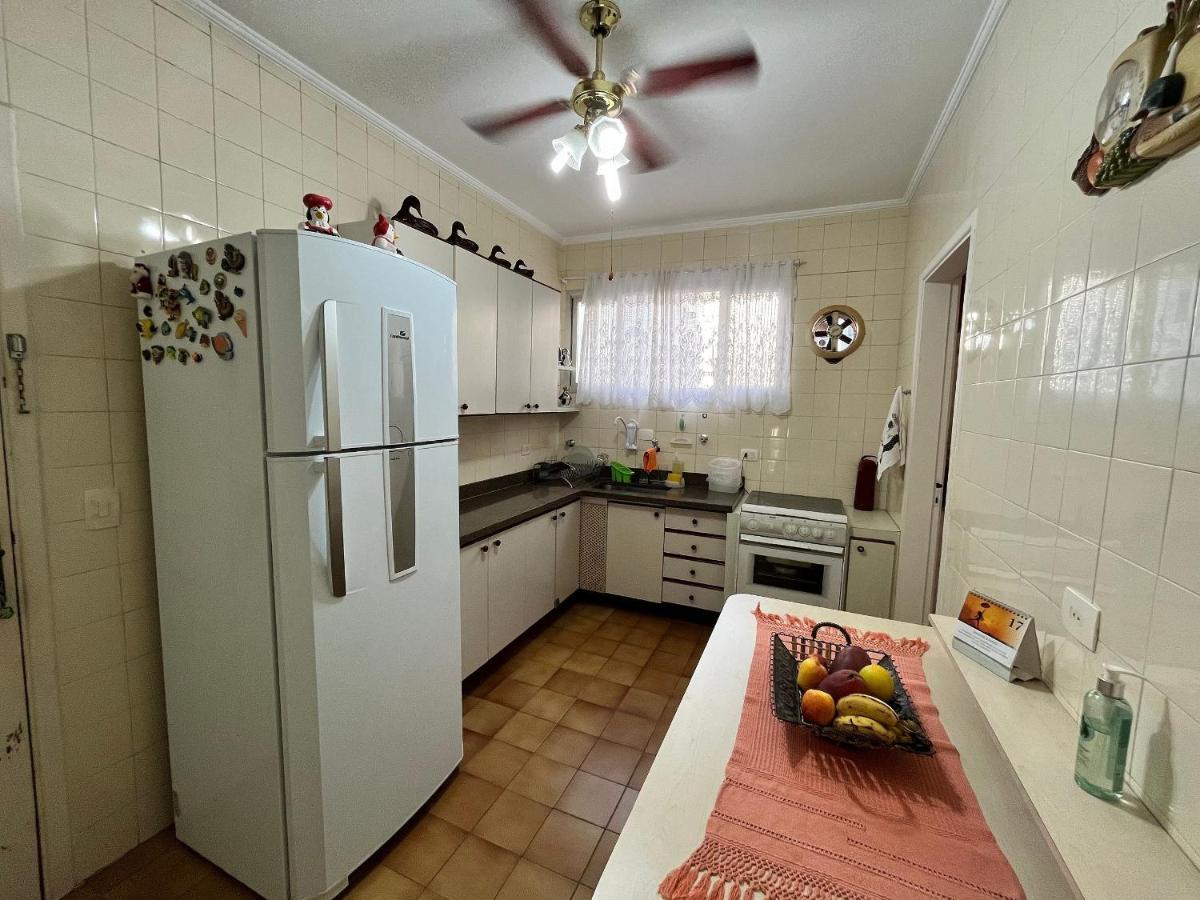 Super Aconchegante E Espacoso - Sacada Ampla E Perto Da Praia - Super Confortavel - Ap. 13 - Ed. Maison Du Parc Guarujá Eksteriør billede